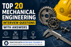 Top 20 mechanical engineering questions